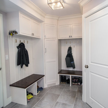 Westport Classic/Contemporary Kitchen with updated mud room