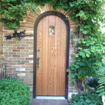 Custom Red Oak Door