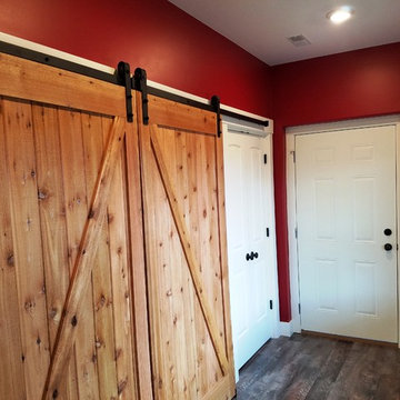 Wide entry hall