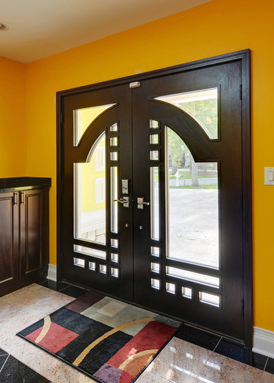 Contemporary Entry by Doors For Builders Inc