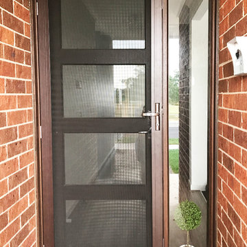 Wood Finish Security Door