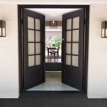 Wrought Iron Steel Front Doors