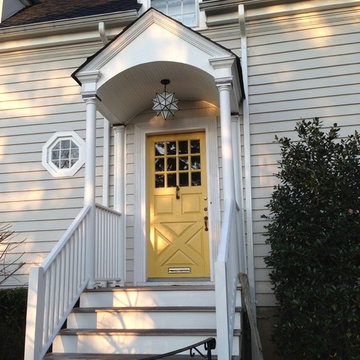Yellow Traditional Front Door