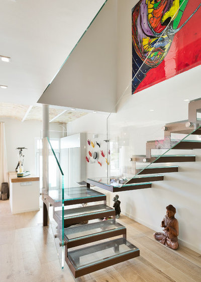 Contemporáneo Escalera by Luis Sanandres Interiorismo