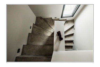 Inspiration pour un escalier design.