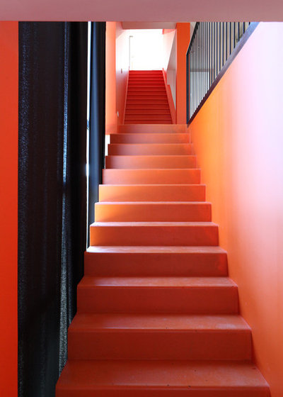 Contemporain Escalier by by:architectes