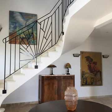 Construction d'une maison en pierres à Gordes