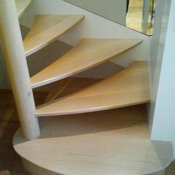 Création d'un escalier : des marches en courbes pour faciliter la mon