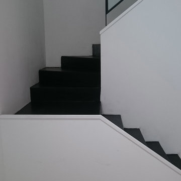 Escalier beton cire Rennes