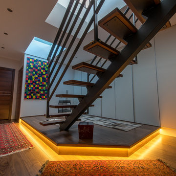 Escalier contemporain - Villa Lisa