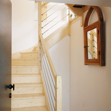 Escalier en bois sur-mesure