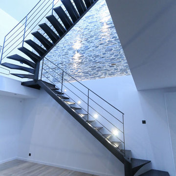 escalier métal