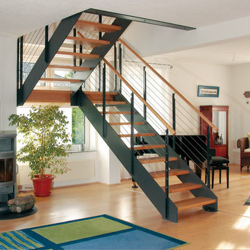 Escalier style industriel Loft