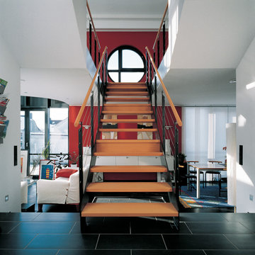 Escalier style industriel Loft