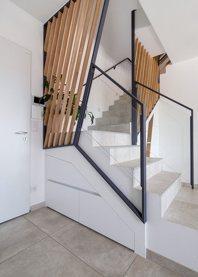 Contemporain Escalier by Guillaume Bouvet - Artisan menuisier designer