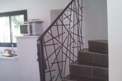 Réalisation d'un escalier.