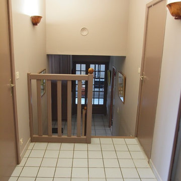 hall d'entrée + cage d'escalier