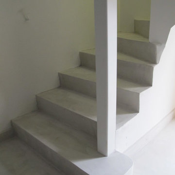Les Escaliers en béton ciré