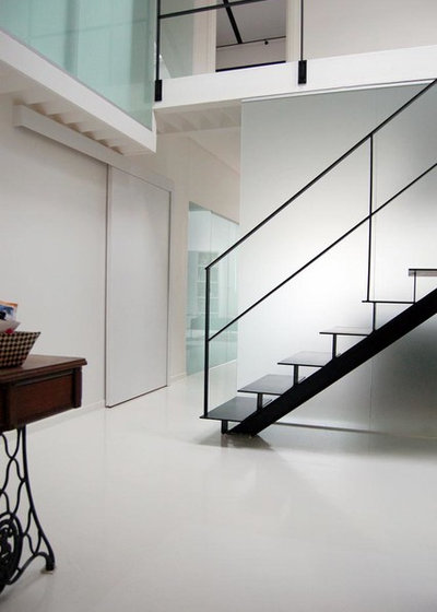 Contemporain Escalier by architecte d'intérieur CFAI