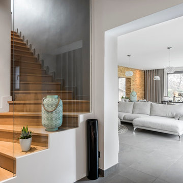 Maison ancienne revisitée par un architecte