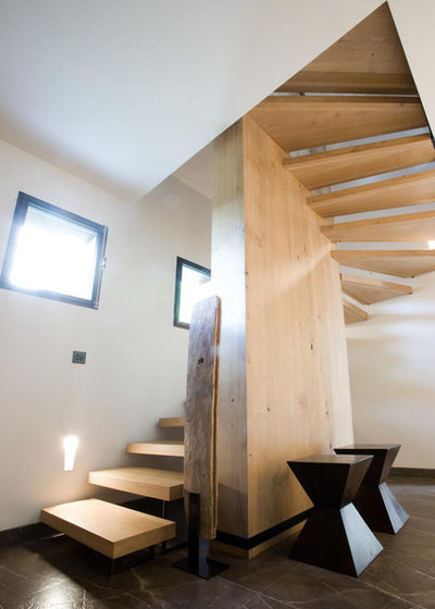Contemporain Escalier by Agence Michel AMAR