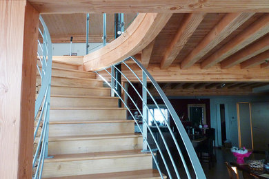 Design ideas for a staircase in Lyon.