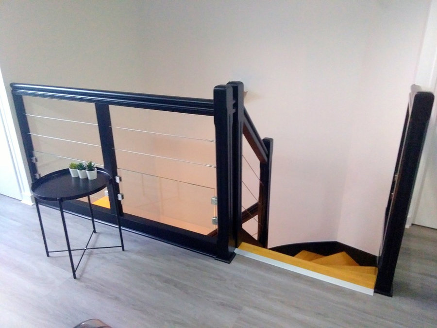 Mise en peinture d'escaliers