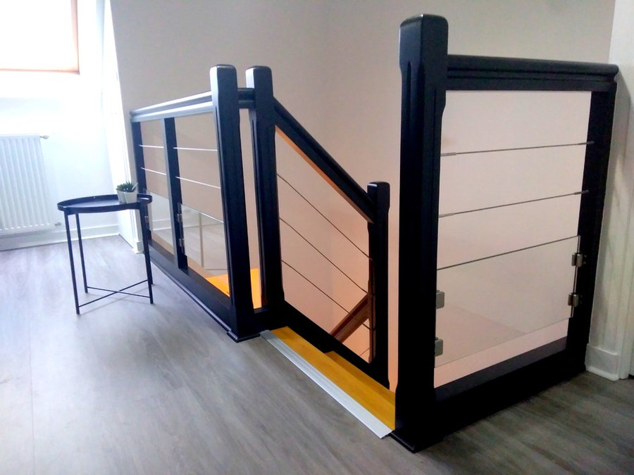 Mise en peinture d'escaliers