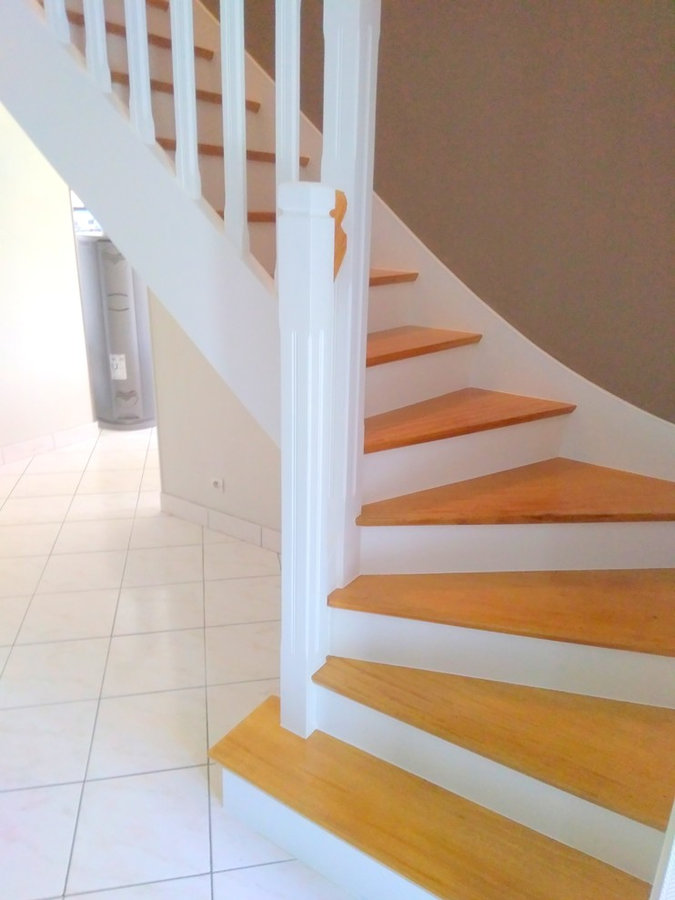Mise en peinture d'escaliers