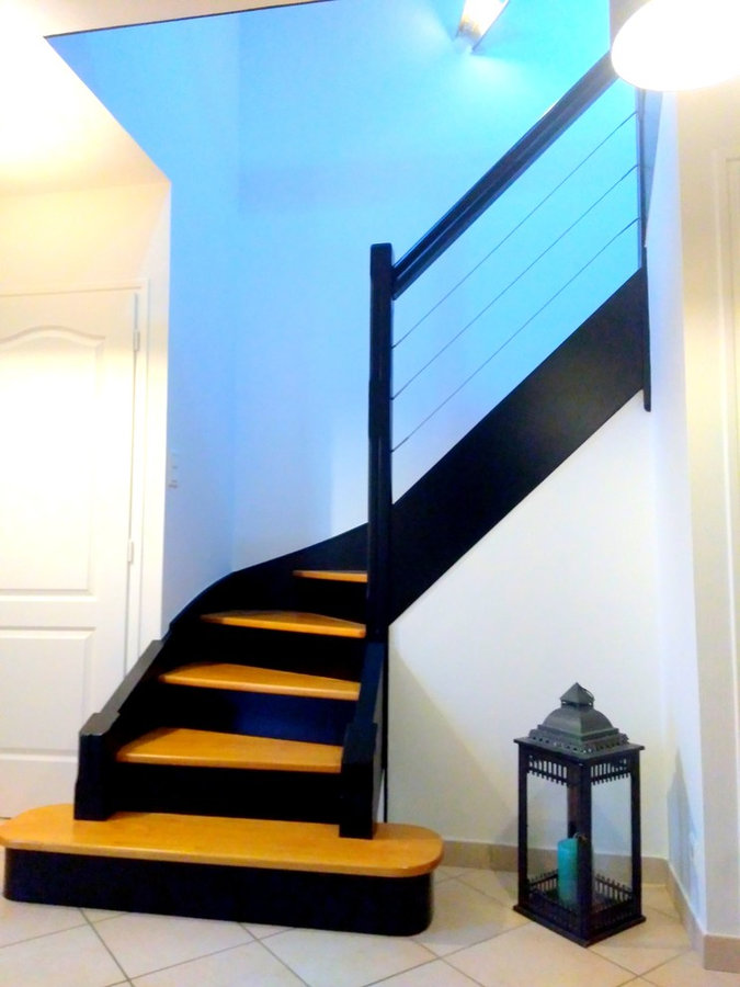 Mise en peinture d'escaliers
