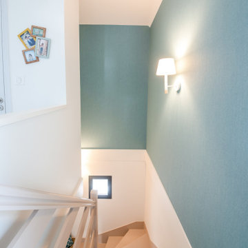 Montée d'escalier