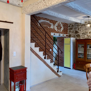 Rampe d'escalier métallique sur-mesure