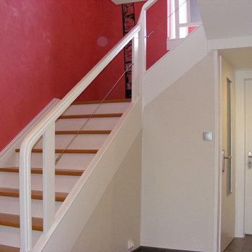 Rénovation couloir, entrée ,montée escalier