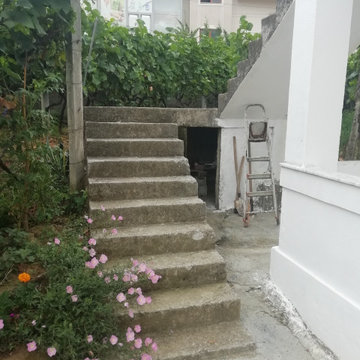 Rénovation d'escalier d'extérieur