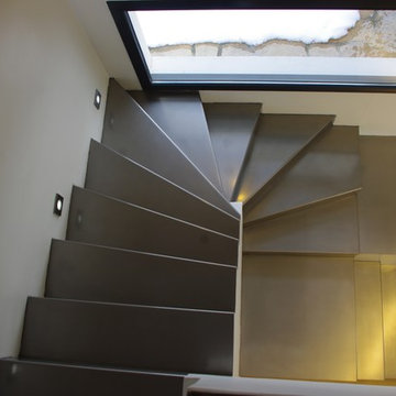 rénovation d'un escaliers bois