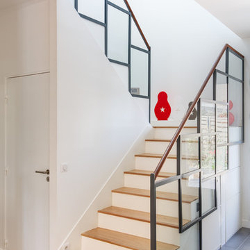 Rénovation entière d'une maison graphique et minimaliste - Projet Louis M.