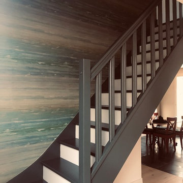 Un escalier habillé - Maison Zen