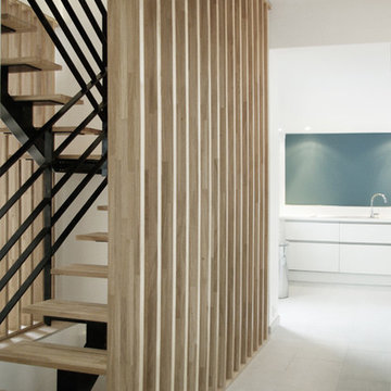 Yeme+Saunier - Escalier bois et métal