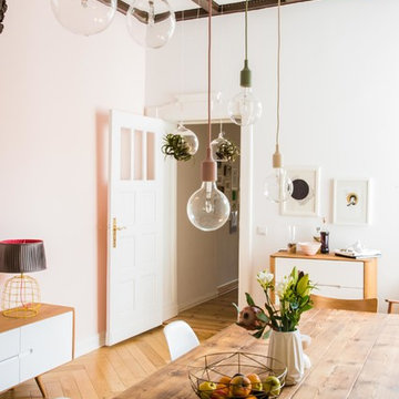 Ein Hauch von Kapstadt: Modernes Design trifft Gründerzeit-Wohnung