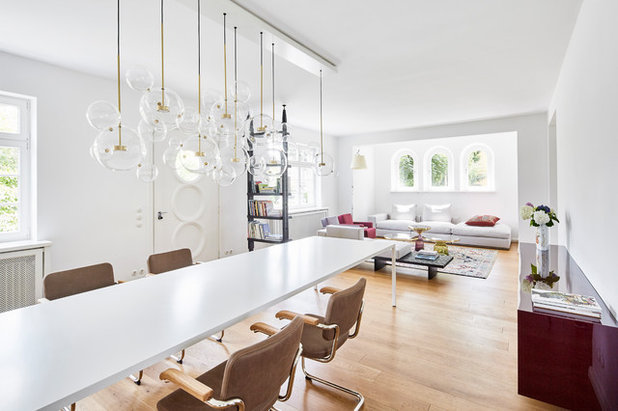 Contemporary Dining Room by studio1073