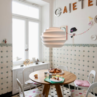 Eklektisches Esszimmer in Hamburg