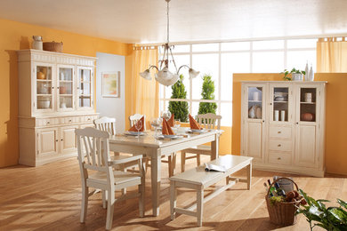 This is an example of a rural dining room in Other.