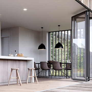 Solarlux Glas-Faltwand