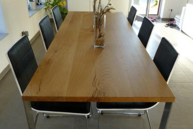 Rustic dining room in Other.