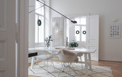 Houzz Tour: A White, Christmassy Home in Vienna