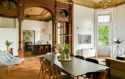 Antik trifft modern in historischer Villa aus dem 19. Jahrhundert