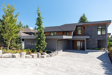 Inspiration for an exterior home remodel in Vancouver