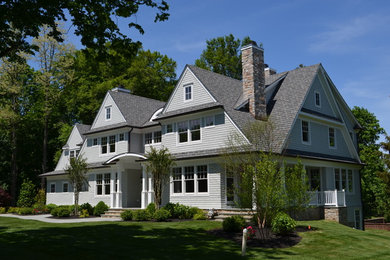 Inspiration for an exterior home remodel in New York