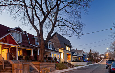Houzz Tour: A Gable Roof Plays on a Toronto Street