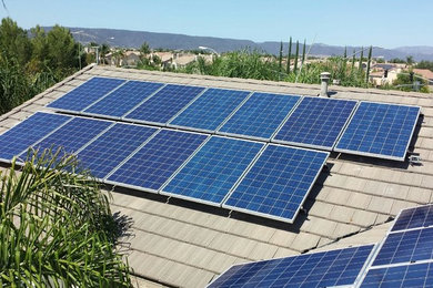 17-Panel Solar System Installation in Los Angeles